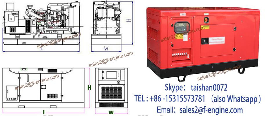 Air cooled diesel generator set with CE and Soncap Genset
