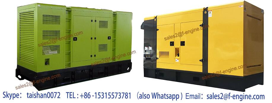 High quality silent 120kw lister petter diesel generator set