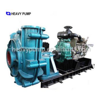 centrifugal slurry horizontal slurry pump for conveying aggressive solid and liquid