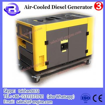 5kw 6kva 50HZ 60HZ Open Type Air Cooled Three Phase Electrical start Diesel Generator HM6000LHE3
