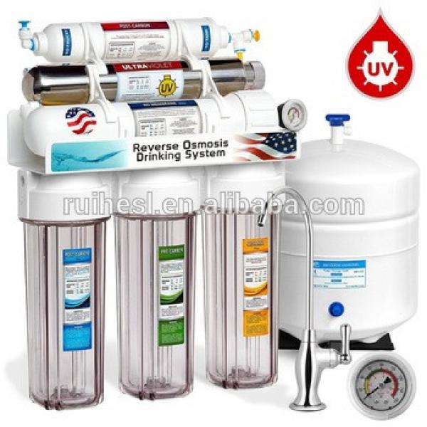 Customized water purifier RO System for home use reverse osmosis system with pp filter carbon block filter GAC filter #1 image