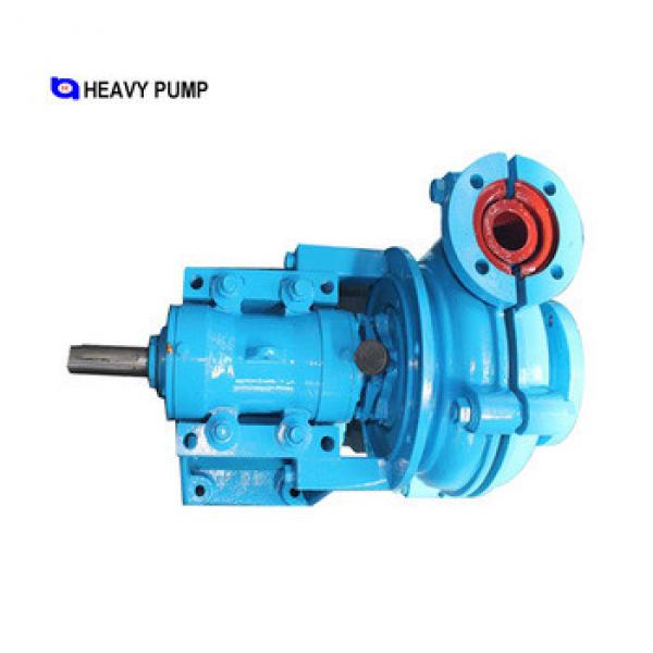 rubber slurry pump small centrifugal solid slurry pump #1 image