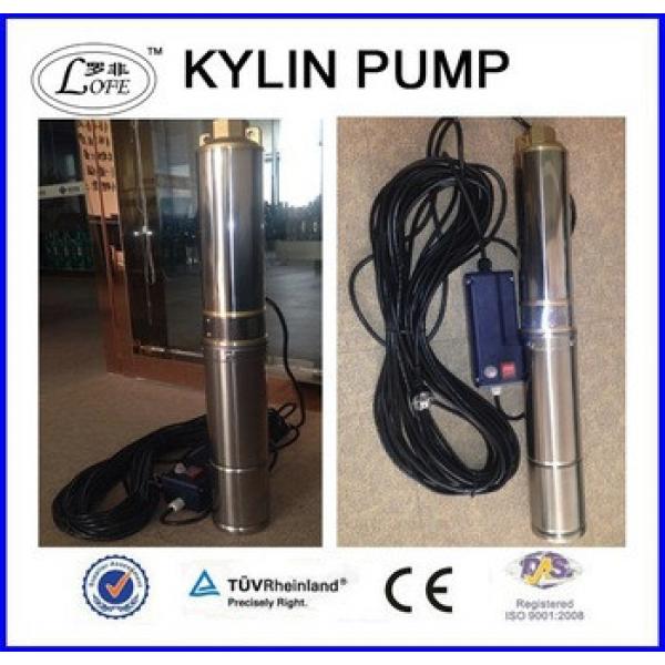 stainless steel centrifugal submersible deep well water pump borehole pump/CE certificate #1 image