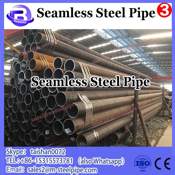 Construction Material Hot Dipped Galvanized Seamless Steel Pipe With Thread #1 image
