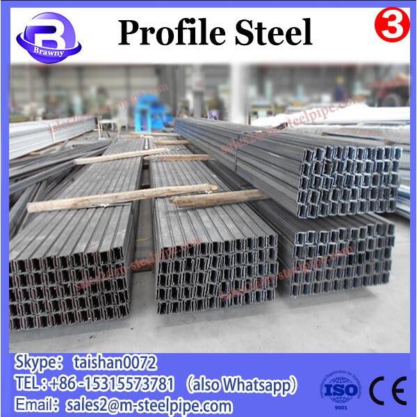 AS 1163 25*40MM galvanized steel pipe rectangular profile #3 image